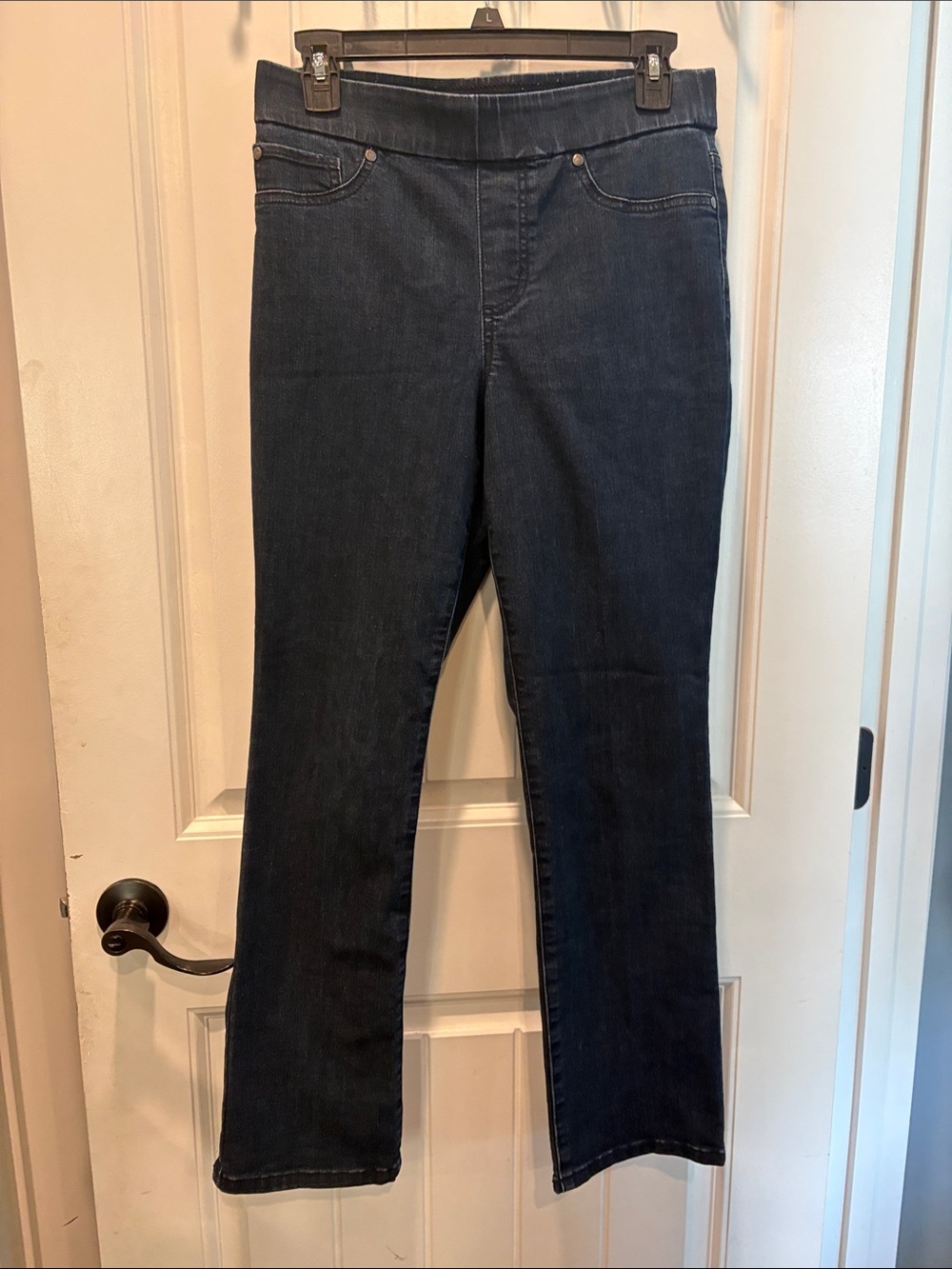 Kim Rogers Tummy control Straight Leg Jeans in Dark Blue 6P average